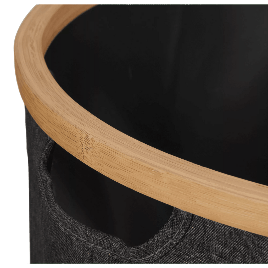 Black Hamper with Bamboo Ring