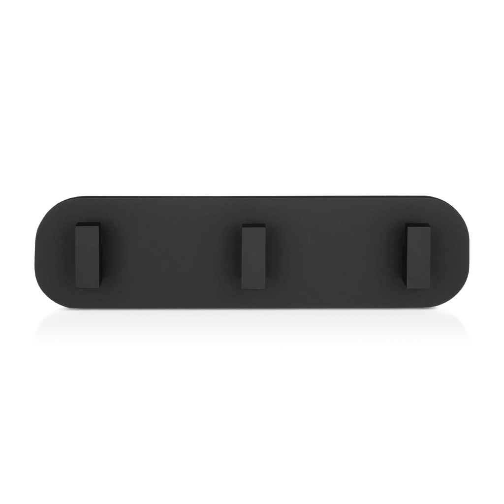 Set of 3 Wall Hooks on Plaque