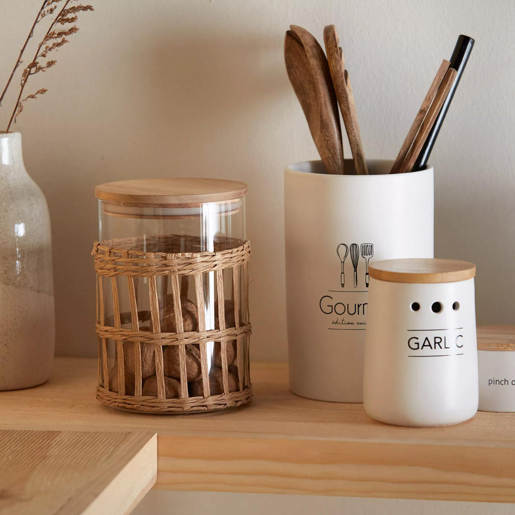 Ceramic Garlic Container