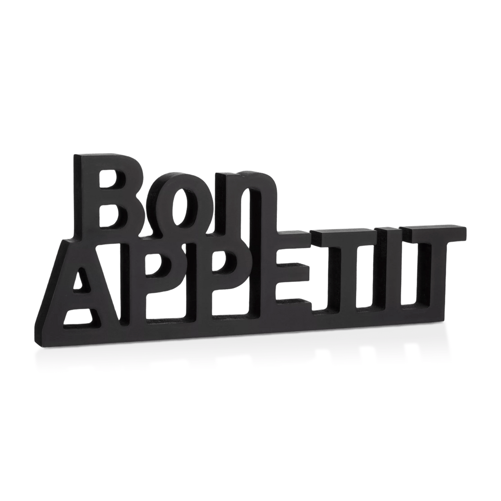 Decorative Words Bon Appetit 36 x 14.25 cm.