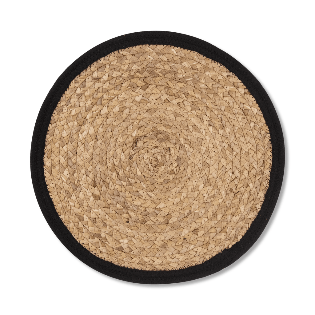 Round Natural Fiber Placemat