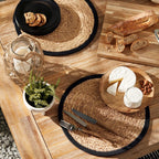 Round Natural Fiber Placemat