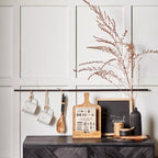 Ceramic Salt Jar with Bamboo Lid and Spoon