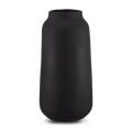 Black Textured Vase