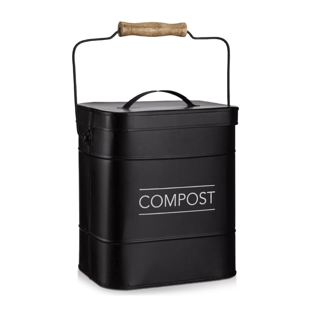 Compost Rustic Metal Bin