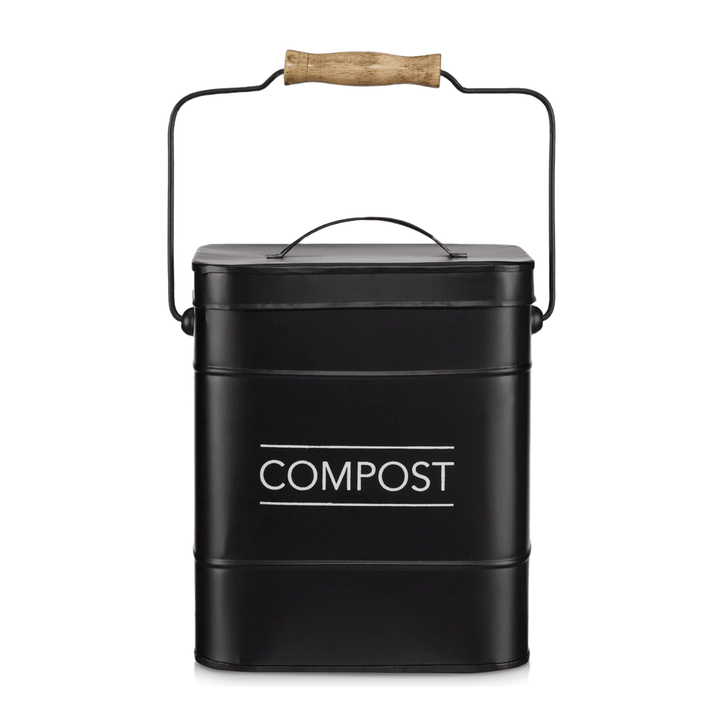 Compost Rustic Metal Bin