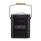 Compost Rustic Metal Bin