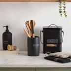 Compost Rustic Metal Bin