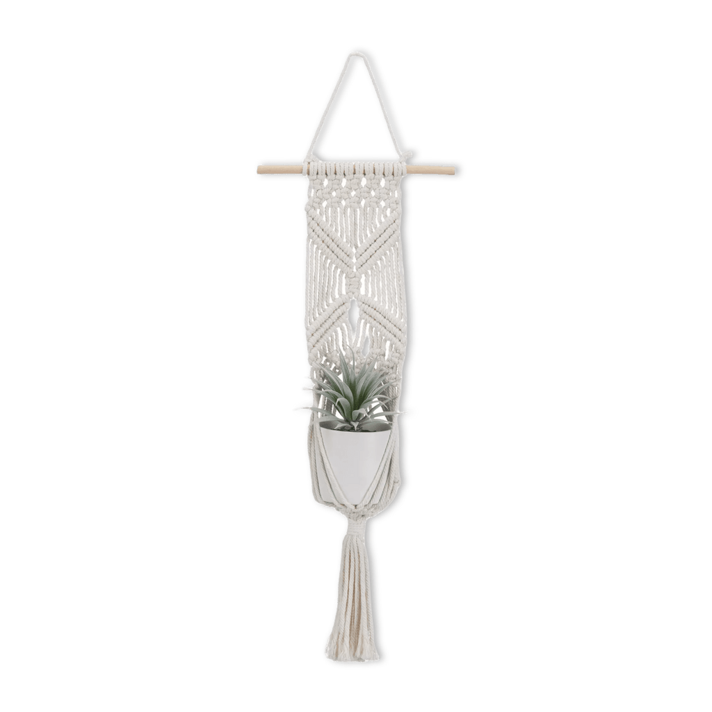 Macrame Potted Greenery
