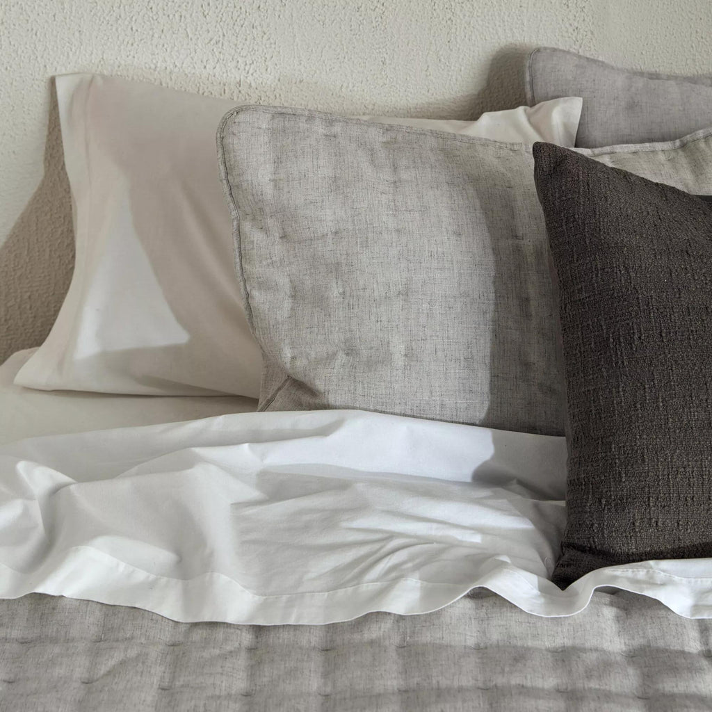 Grey Quin Collection - 3-Piece Coverlet Set