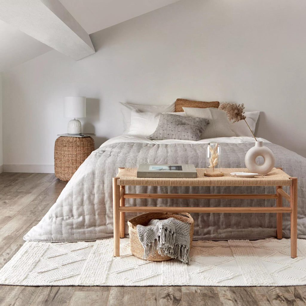 Grey Quin Collection - 3-Piece Coverlet Set