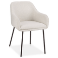 Fabric and Metal Dining Chair