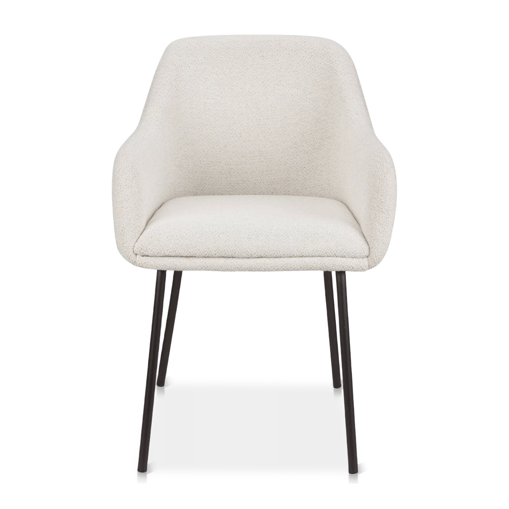 Fabric and Metal Dining Chair