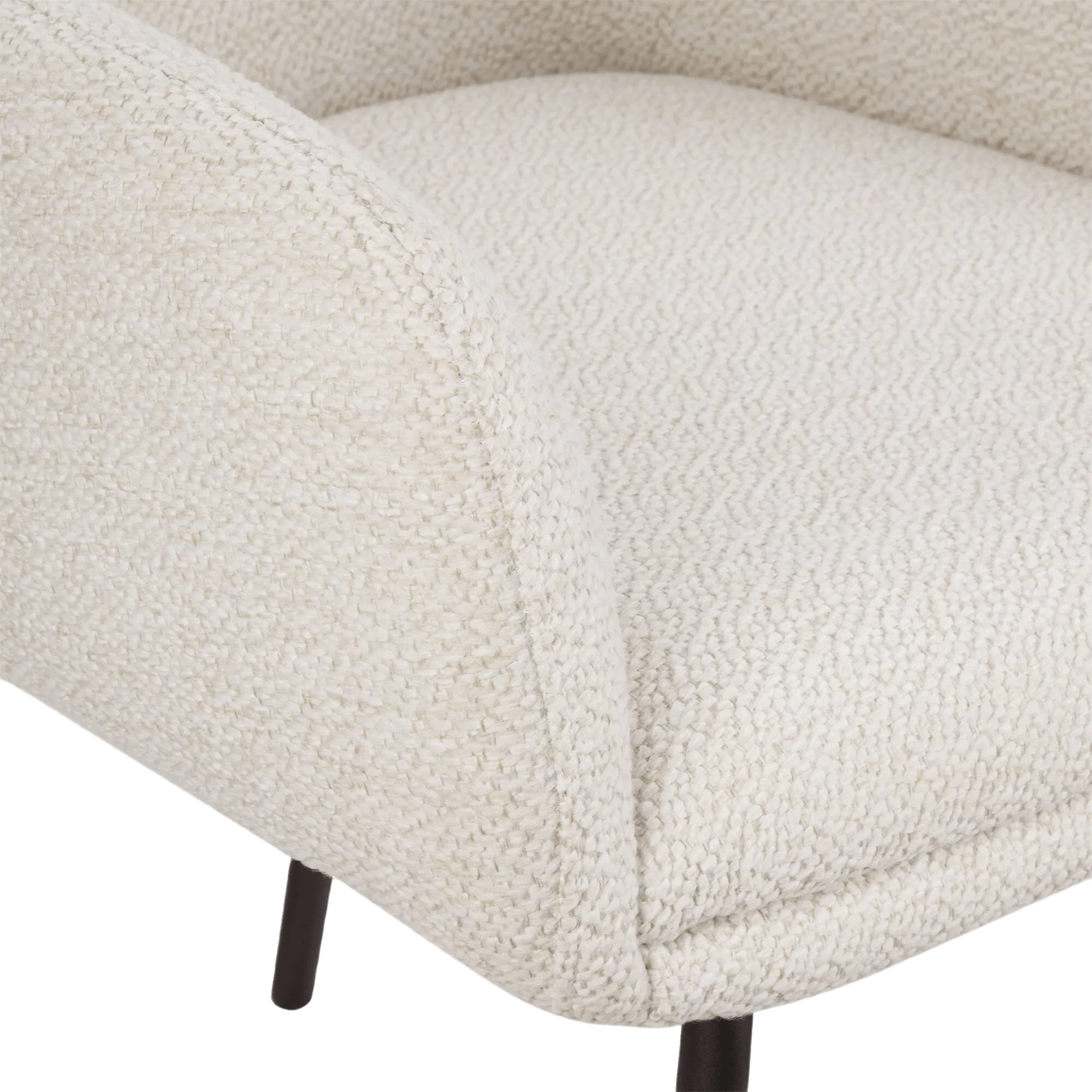 Fabric and Metal Dining Chair