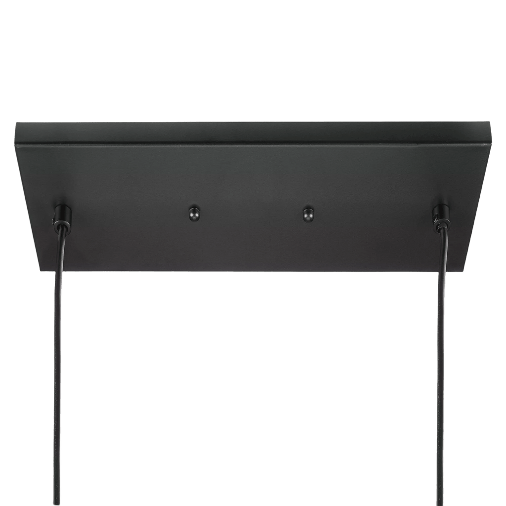 Glass and Metal Ceiling Lamp