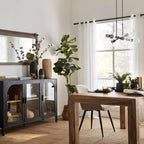 Glass and Metal Ceiling Lamp