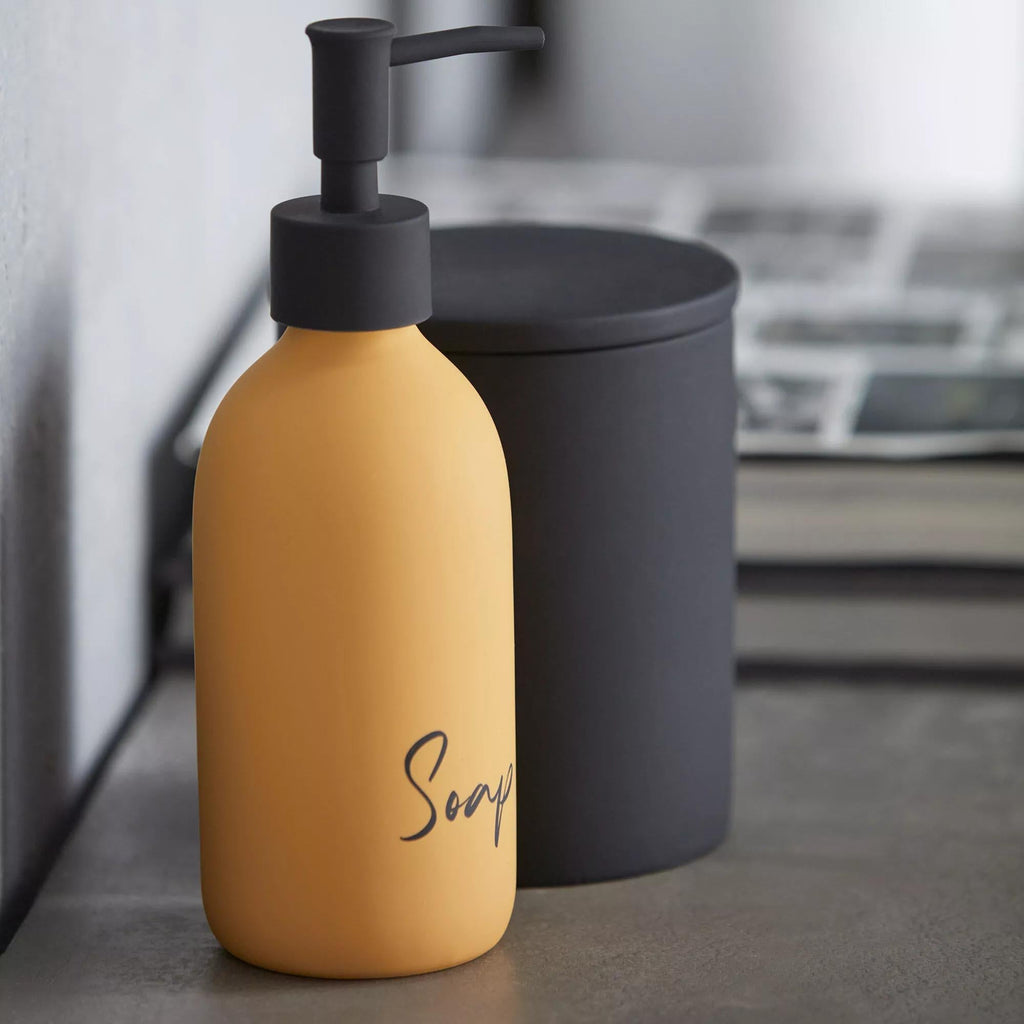 Typography Soap Dispenser