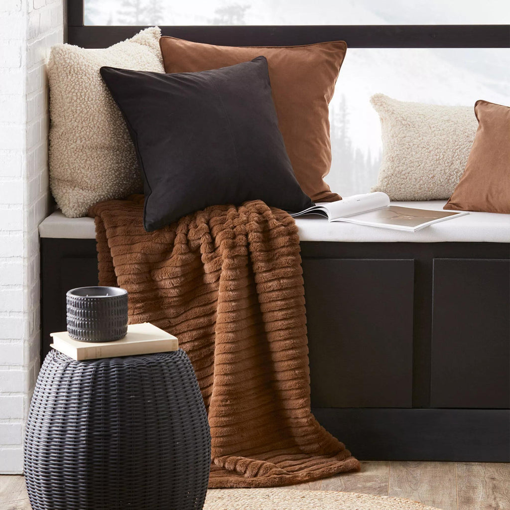 Black Clifford Decorative Pillow