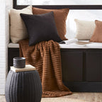 Black Clifford Decorative Pillow