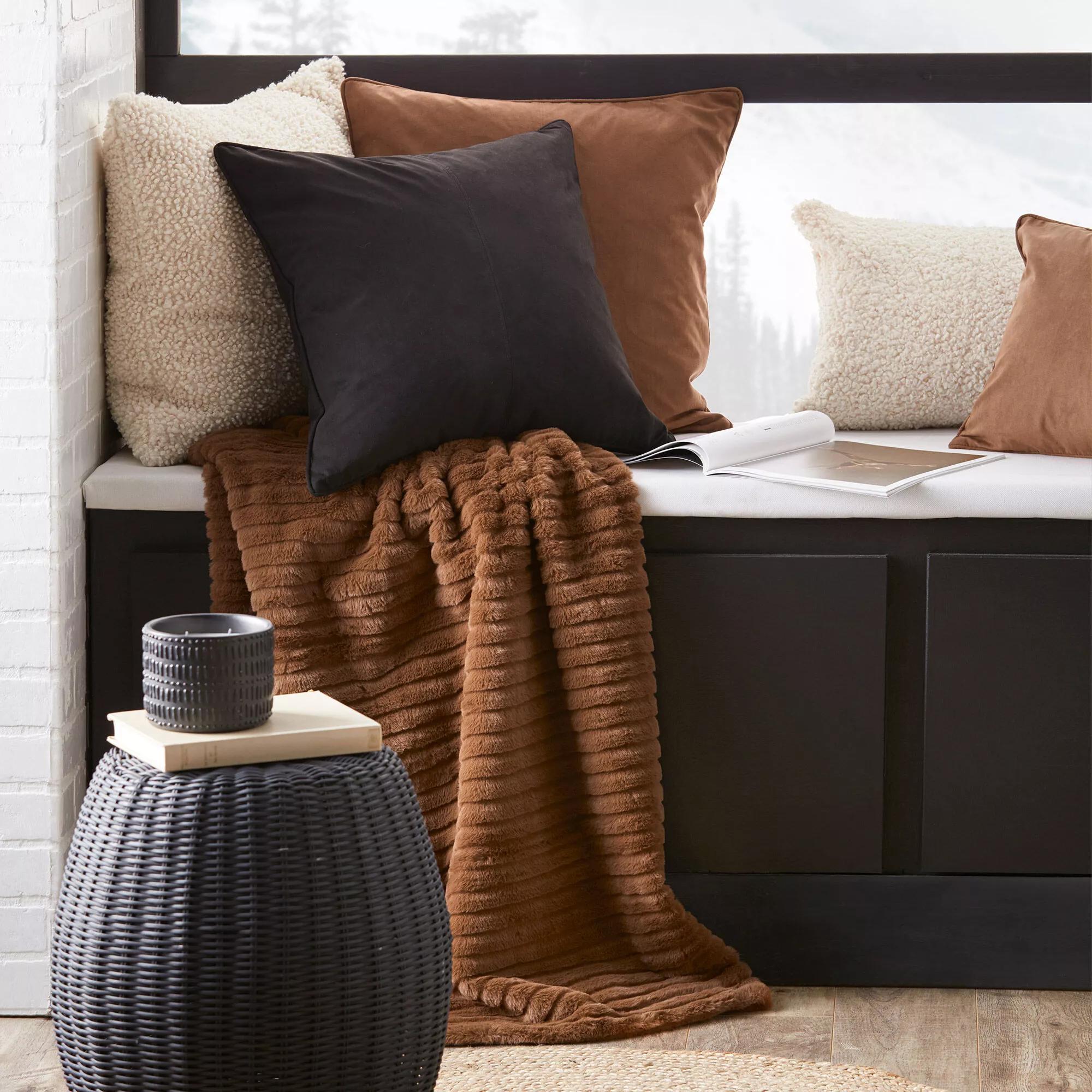 Black Clifford Decorative Pillow