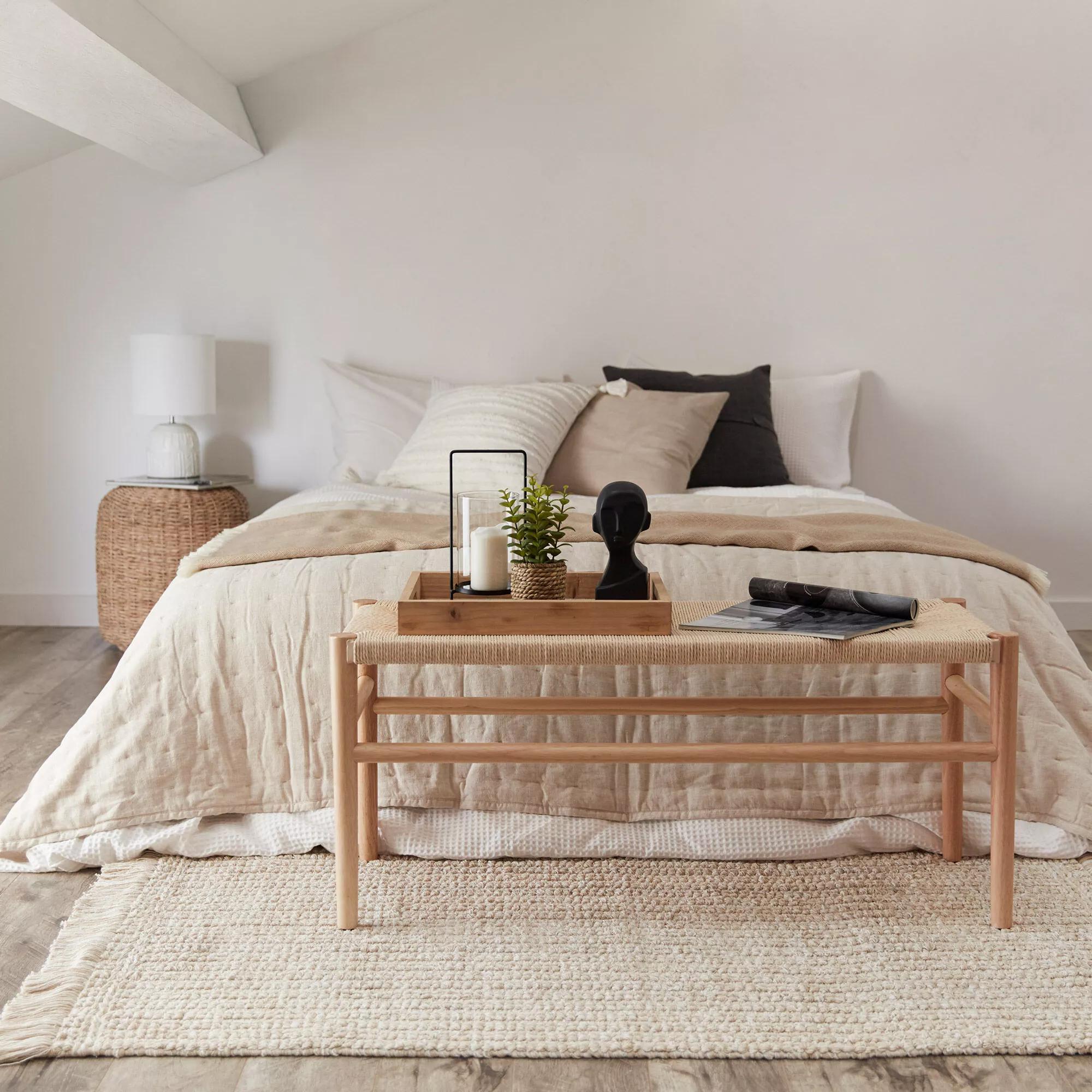 Beige Quin Collection - 3-Piece Coverlet Set