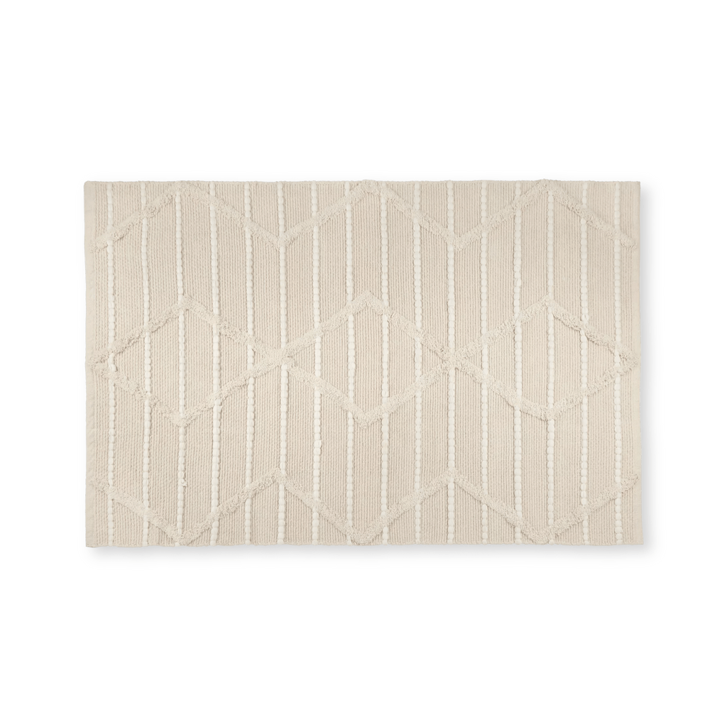 Off White Wiley Cotton Rug