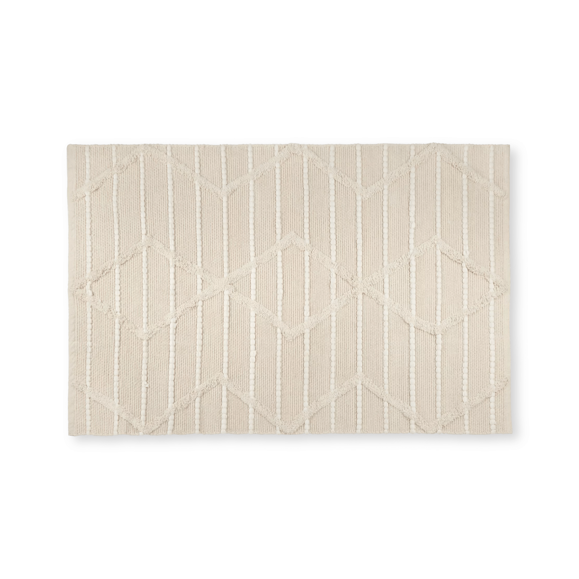 Off White Wiley Cotton Rug