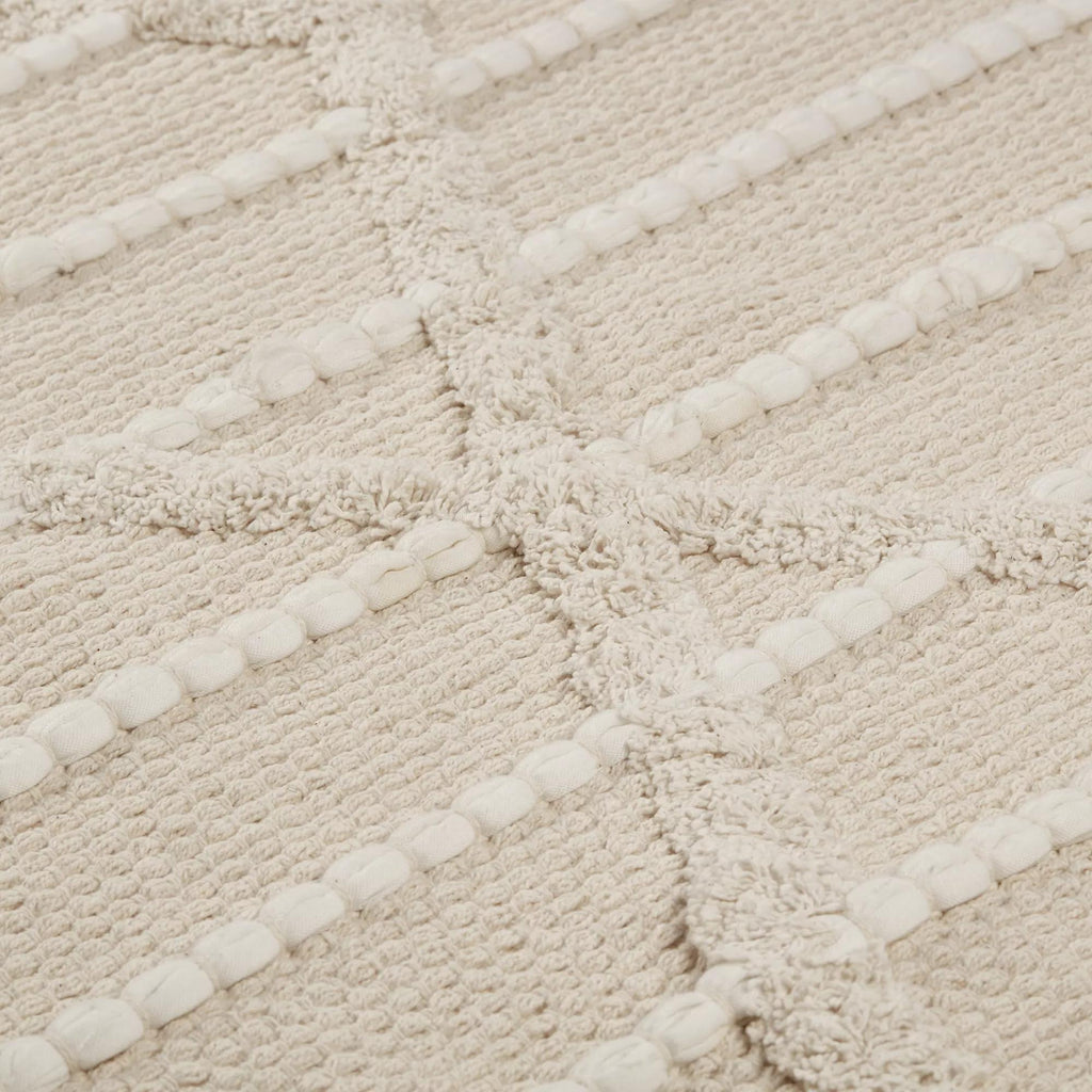Off White Wiley Cotton Rug