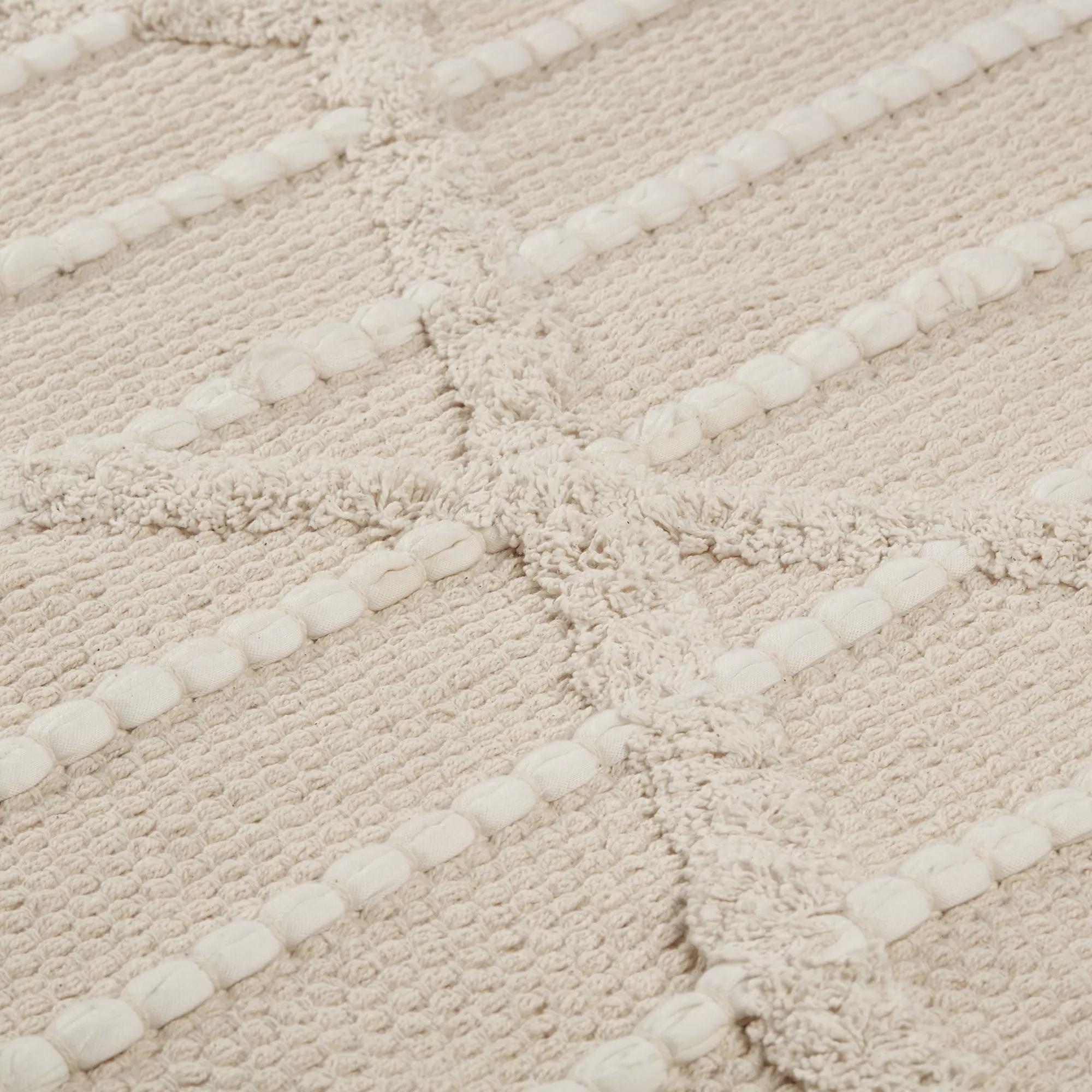 Off White Wiley Cotton Rug