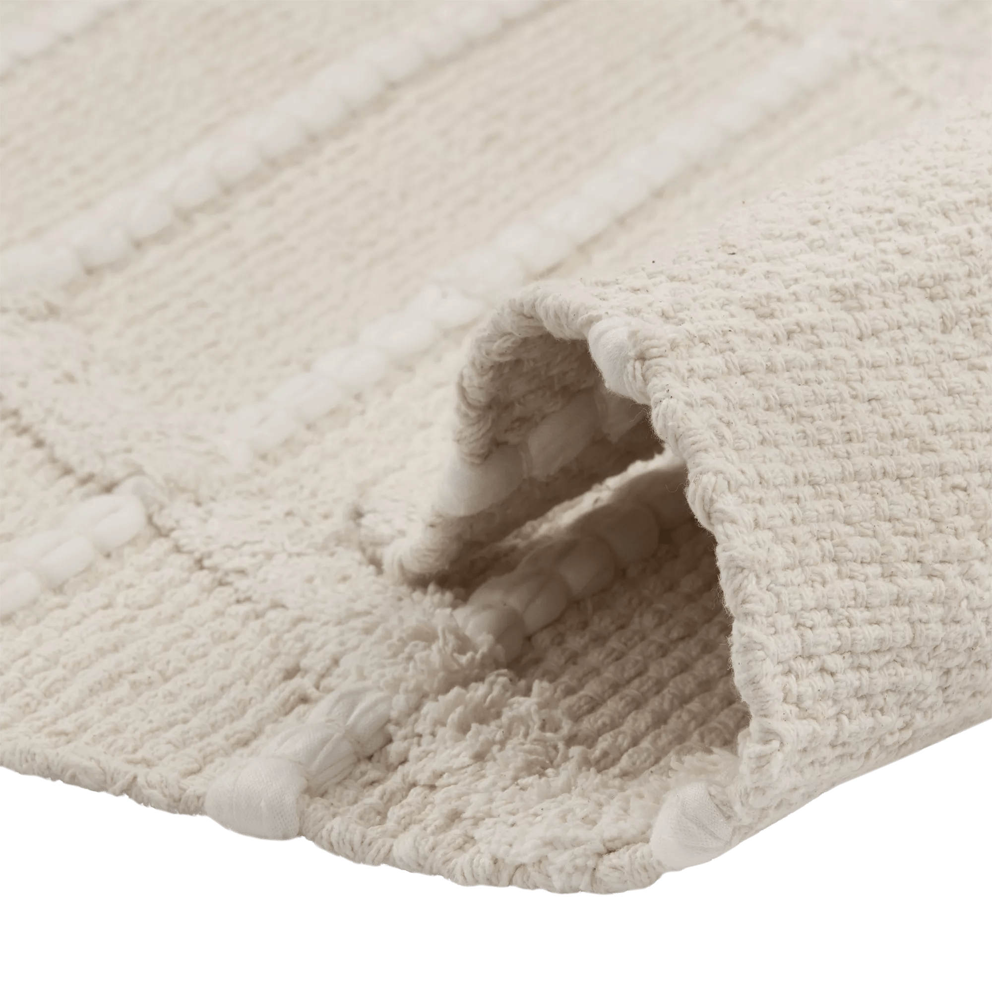 Off White Wiley Cotton Rug