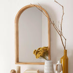 Arched Barn Wood Mirror