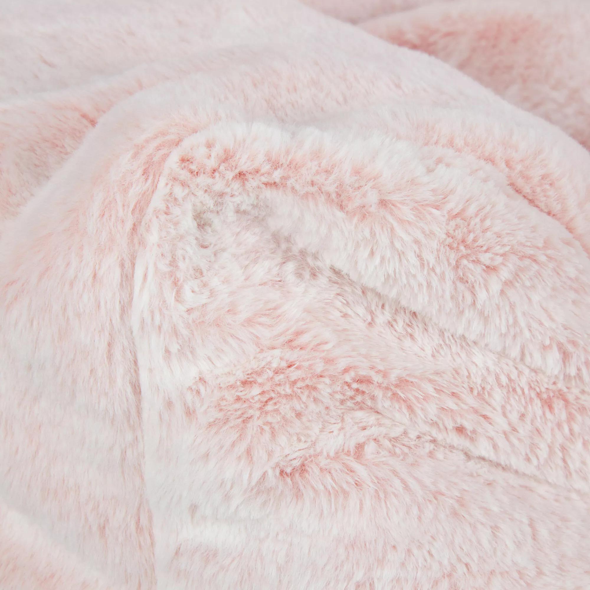 Pink Kids Furry Lounge Chair