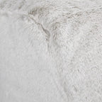 Grey Kids Furry Lounge Chair