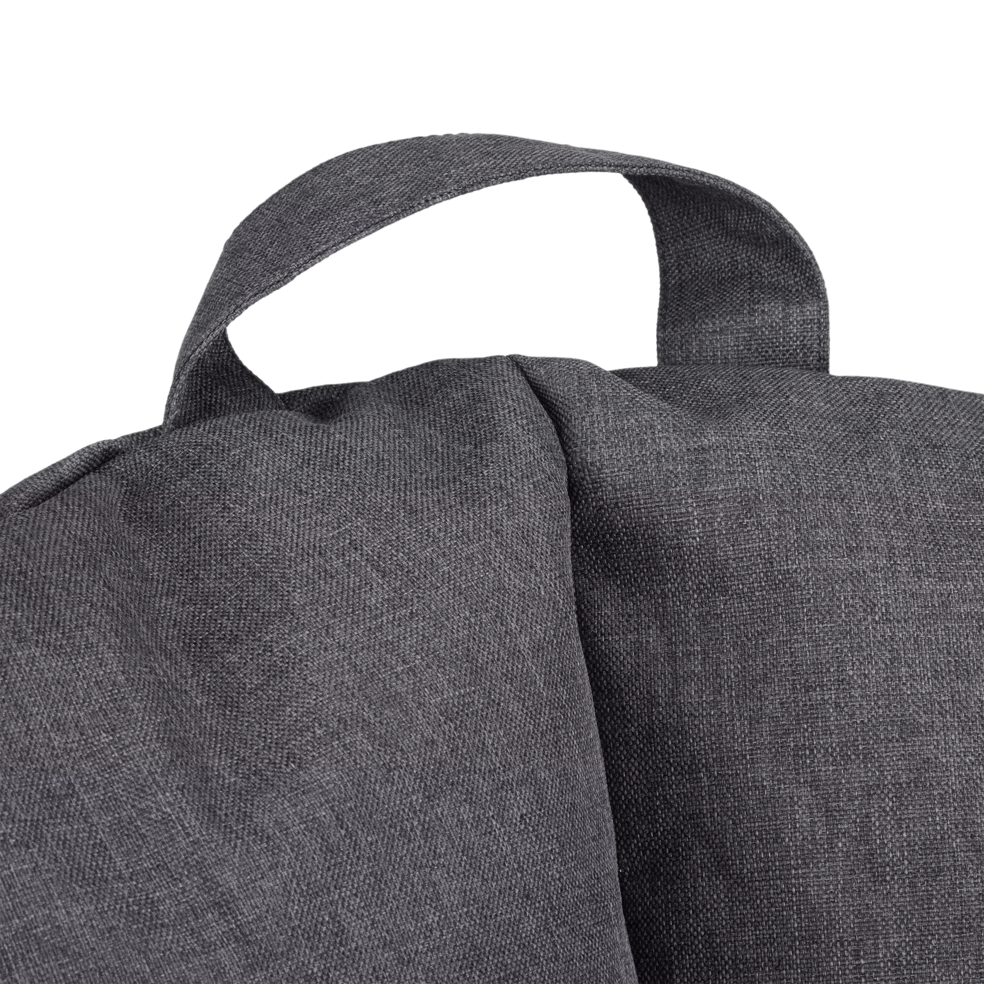 Dark Grey Canvas Bean Bag