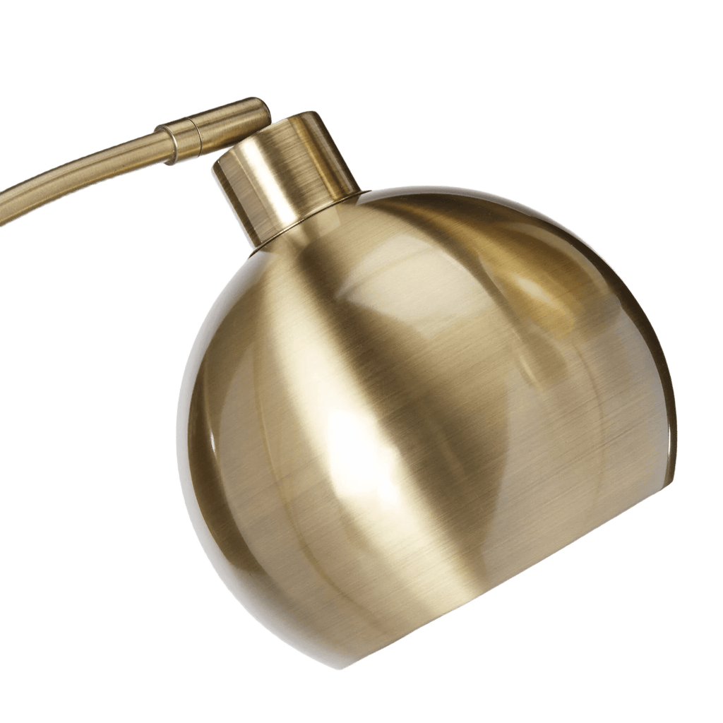 3-Head Floor Lamp with Marble Base