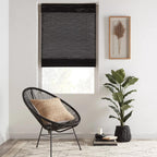 Large  Ficus in Black Rattan Pot