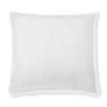 White Kristia Decorative Waffle Pillow