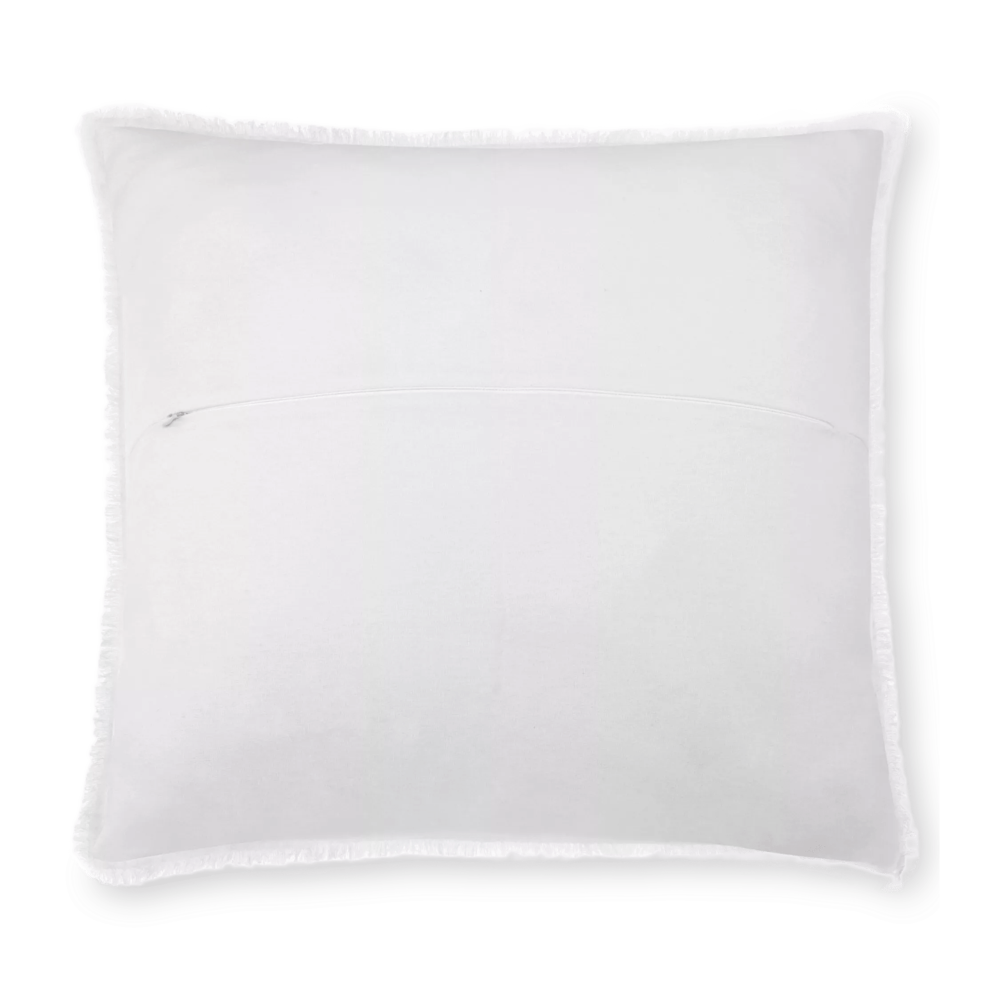 White Kristia Decorative Waffle Pillow