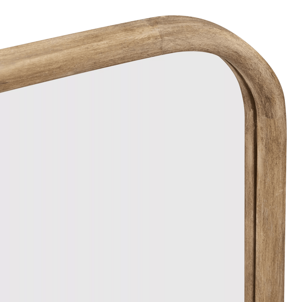 Farmhouse Rectangular Wood Mirror