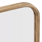 Farmhouse Rectangular Wood Mirror