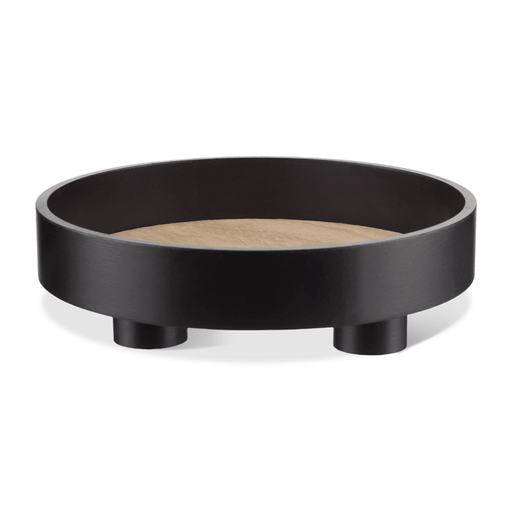 Black Tray & Natural  Tray On Stand