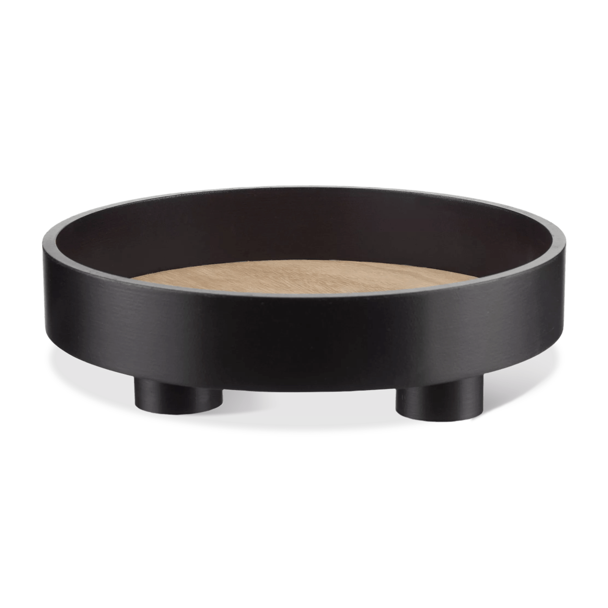 Black Tray & Natural  Tray On Stand