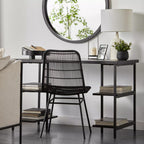 Black Tray & Natural  Tray On Stand