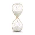 30-Minute Decorative Hourglass with White Sand 7 x 20 cm.