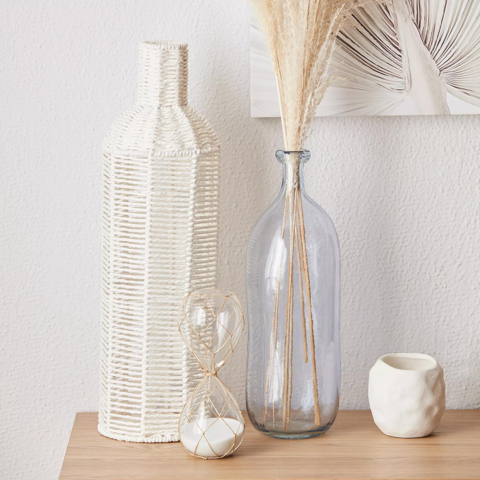 30-Minute Decorative Hourglass with White Sand 7 x 20 cm.