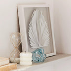 30-Minute Decorative Hourglass with White Sand 7 x 20 cm.