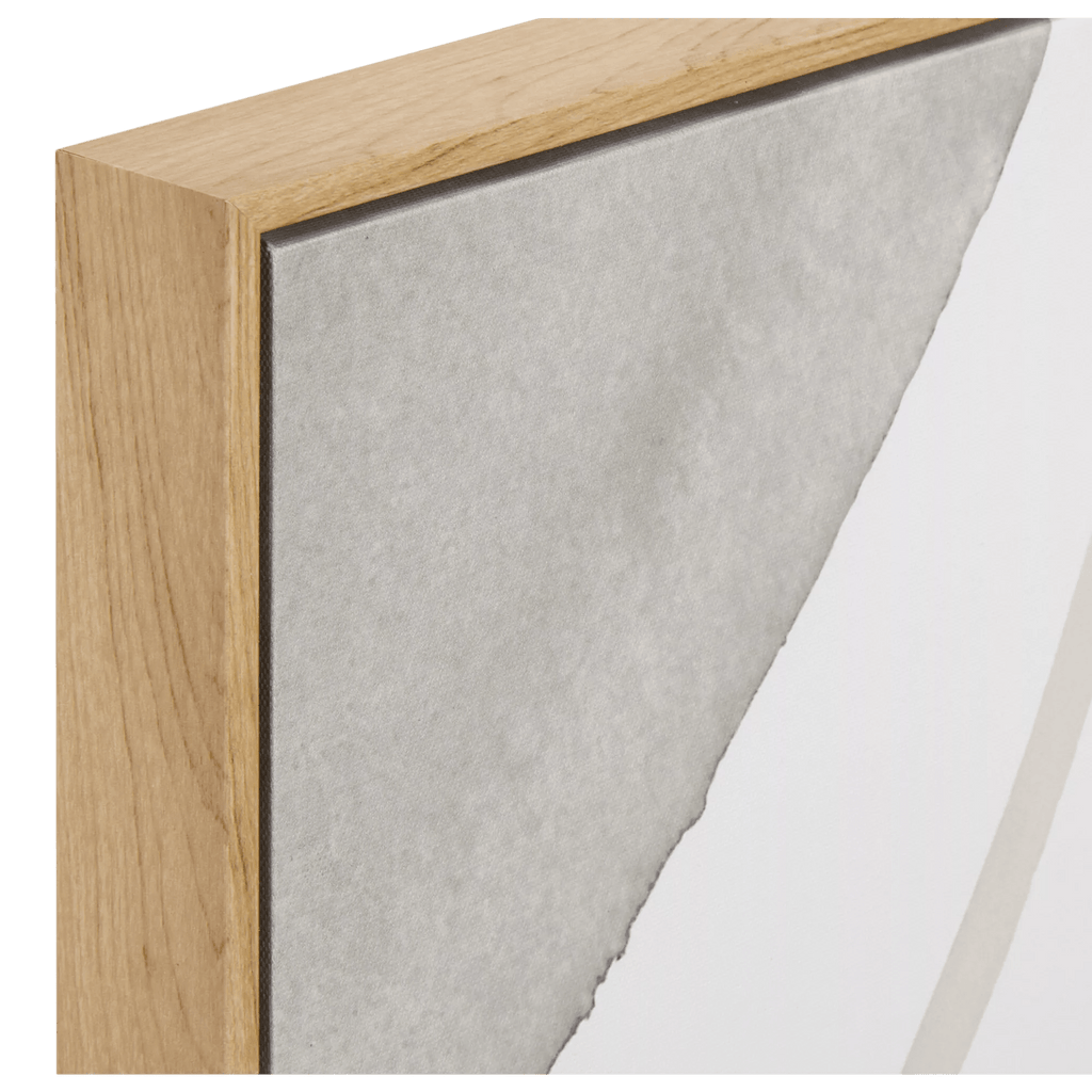 Abstract Linear Art Framed Canvas