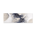 Beige & Blue Cluster Oil Painting