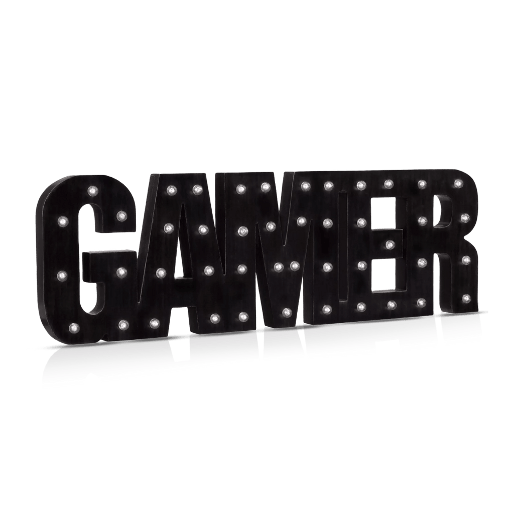 LED Decorative Word Gamer