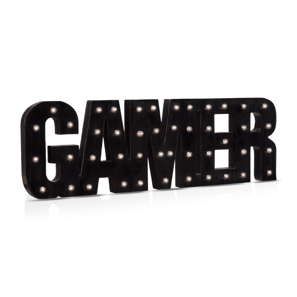 LED Decorative Word Gamer